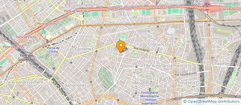 localisation de l'entreprise MADAME MAYA ROZIER  PARIS