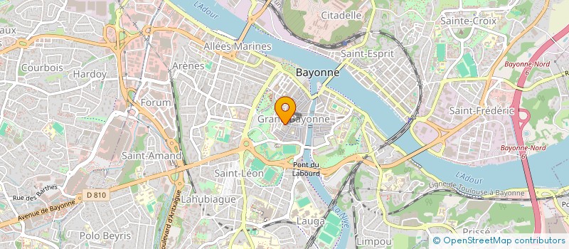 localisation de l'entreprise MADAME MAYA SAENZ à BAYONNE