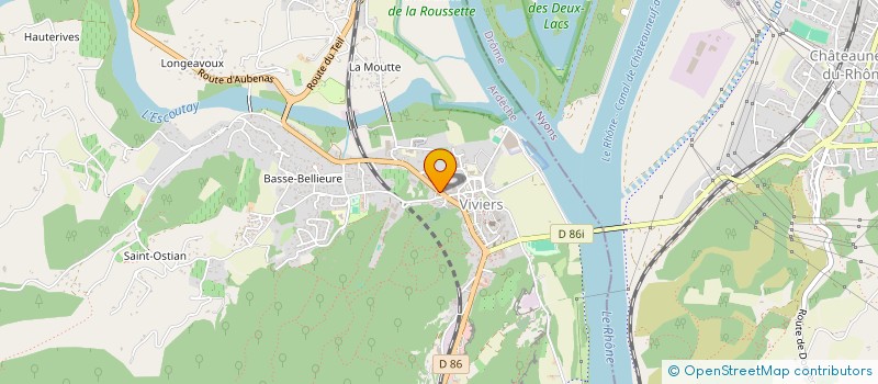 localisation de l'entreprise MADAME MAYA SAUZET  VIVIERS