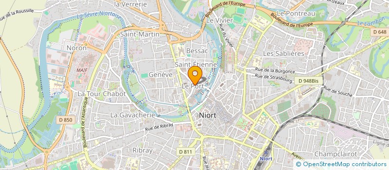 localisation de l'entreprise MADAME MAYA SICARD à NIORT