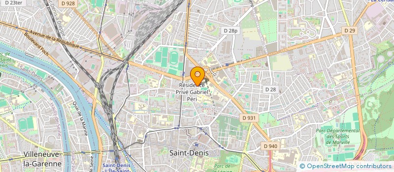 localisation de l'entreprise MADAME MAYA TRAORE  SAINT-DENIS