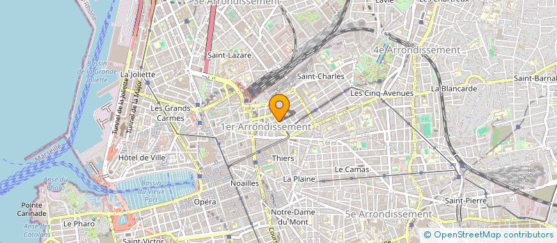 localisation de l'entreprise MADAME MAYA VARICHON à MARSEILLE