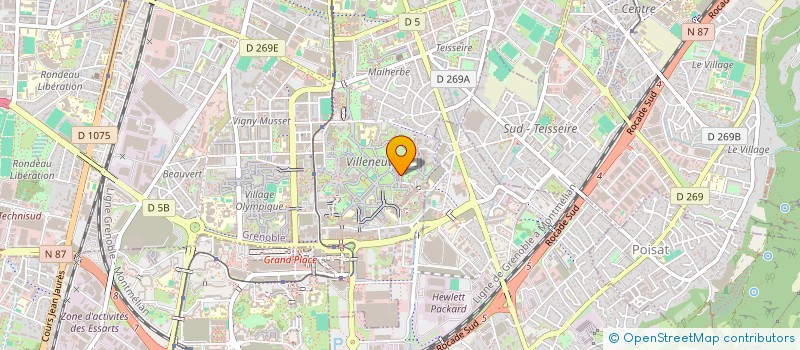 localisation de l'entreprise MADAME MAYA ZAIMIA à GRENOBLE