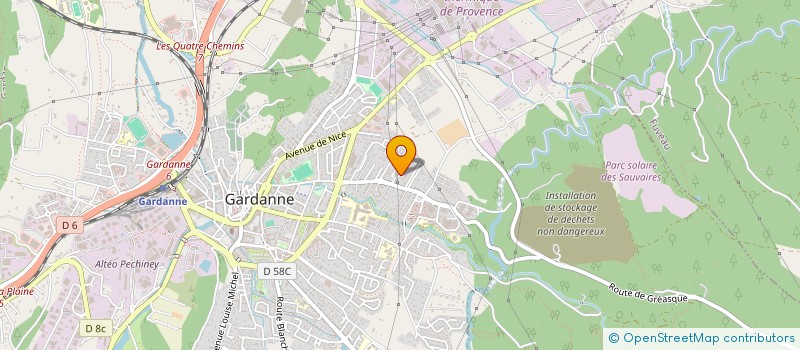 localisation de l'entreprise MADAME MAYA ZOUBIDA MRABENT  ORGON