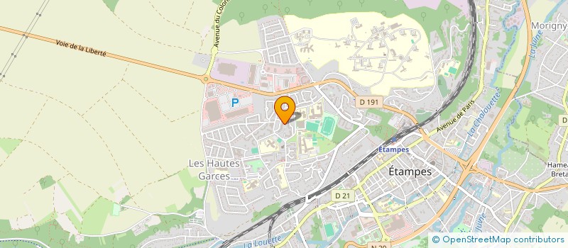 localisation de l'entreprise MADAME MAYALA MABIALA  ETAMPES