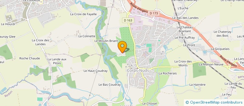 localisation de l'entreprise MADAME MAYALEN GOUST à CORPS-NUDS
