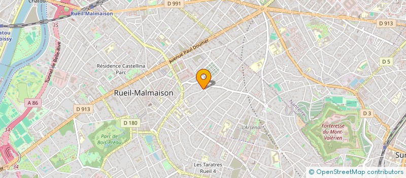 localisation de l'entreprise MADAME MAYARA SANTOS DE SOUSA  RUEIL-MALMAISON