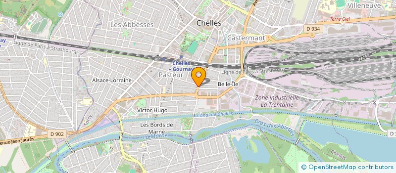 localisation de l'entreprise MADAME MAYELA DISUASUANI  CHELLES