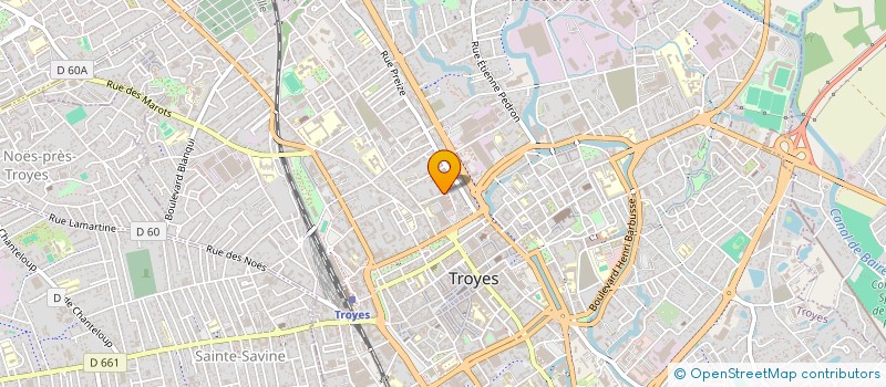 localisation de l'entreprise MADAME MAYERLIN VEGA RUBIO  TROYES