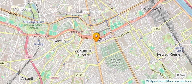 localisation de l'entreprise MADAME MAYIGI SOLOMOGO à LE KREMLIN-BICETRE