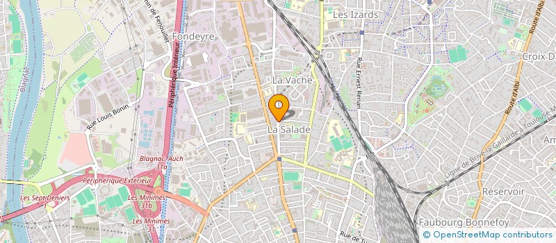 localisation de l'entreprise MADAME MAYILI BROU à TOULOUSE