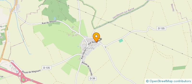 localisation de l'entreprise MADAME MAYLEE DOS SANTOS  BEUREY