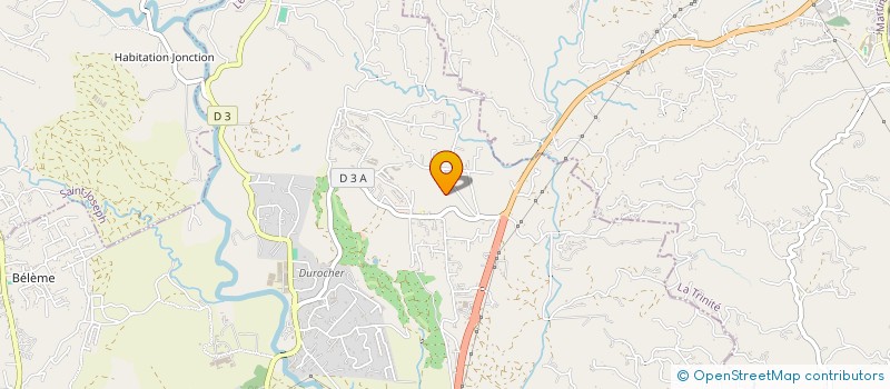 localisation de l'entreprise MADAME MAYLIANE MIEVILLY  LE LAMENTIN