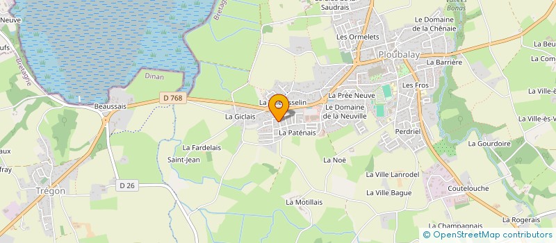 localisation de l'entreprise MADAME MAYLIE MOUBECHE à BEAUSSAIS-SUR-MER