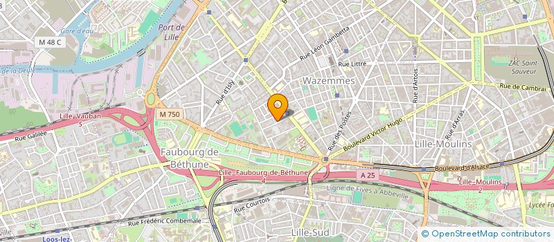 localisation de l'entreprise MADAME MAYLINE AHETZ-ETCHEBER  TOURCOING