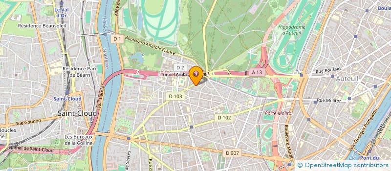localisation de l'entreprise MADAME MAYLIS ALNOT à BOULOGNE-BILLANCOURT