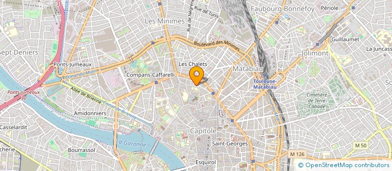 localisation de l'entreprise MADAME MAYLIS BINET à TOULOUSE