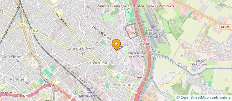 localisation de l'entreprise MADAME MAYLIS BONETTI à TOULOUSE