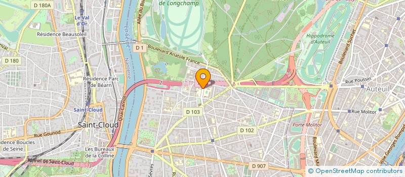 localisation de l'entreprise MADAME MAYLIS CHAROY  BOULOGNE-BILLANCOURT