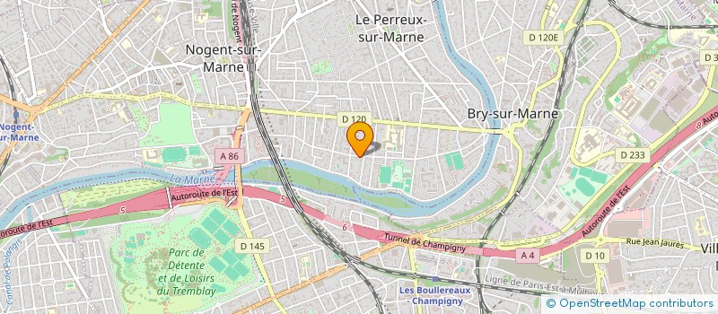 localisation de l'entreprise MADAME MAYLIS CHOPIN  LE PERREUX-SUR-MARNE