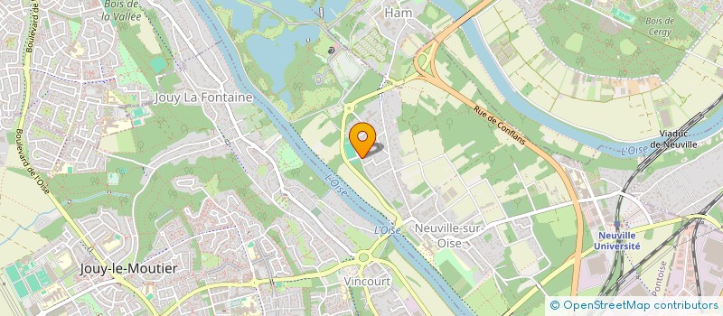 localisation de l'entreprise MADAME MAYLIS DESBATS  NEUVILLE-SUR-OISE