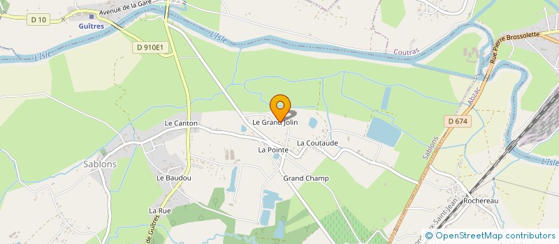 localisation de l'entreprise MADAME MAYLIS DESVIGNES  SABLONS