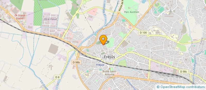 localisation de l'entreprise MADAME MAYLIS DEVEAUX à FREJUS