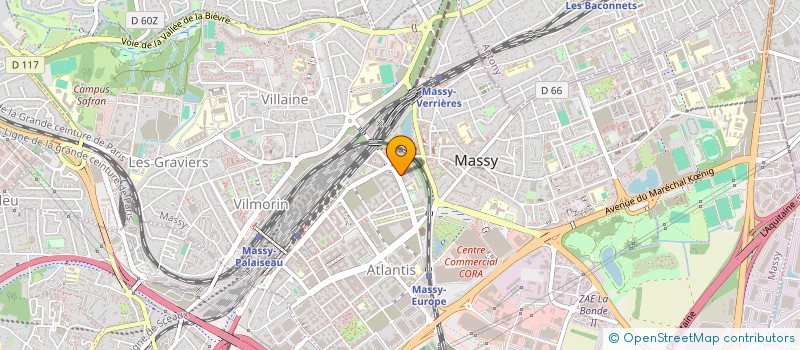 localisation de l'entreprise MADAME MAYLIS DIAF à MASSY