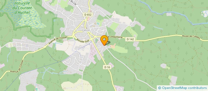 localisation de l'entreprise MADAME MAYLIS DORANGE  LEON