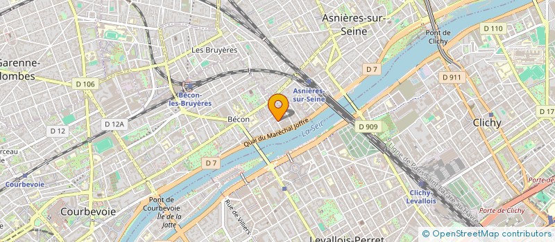 localisation de l'entreprise MADAME MAYLIS EREAC à COURBEVOIE