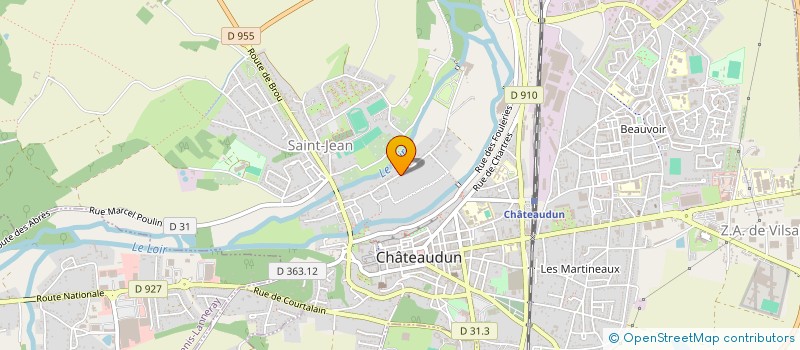 localisation de l'entreprise MADAME MAYLIS ETIENNE à CHATEAUDUN