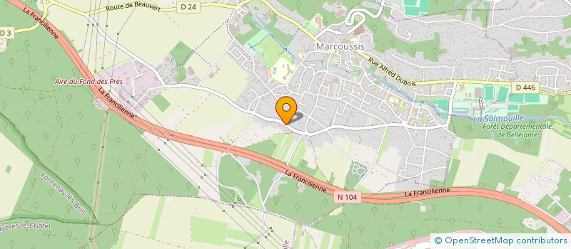 localisation de l'entreprise MADAME MAYLIS GAILLOT  MARCOUSSIS