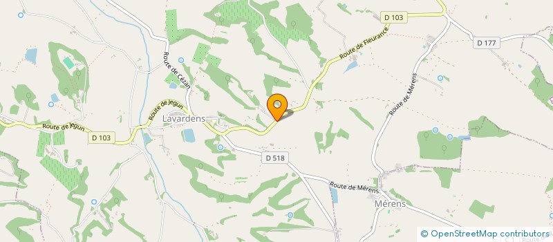 localisation de l'entreprise MADAME MAYLIS GALLOIS  LAVARDENS