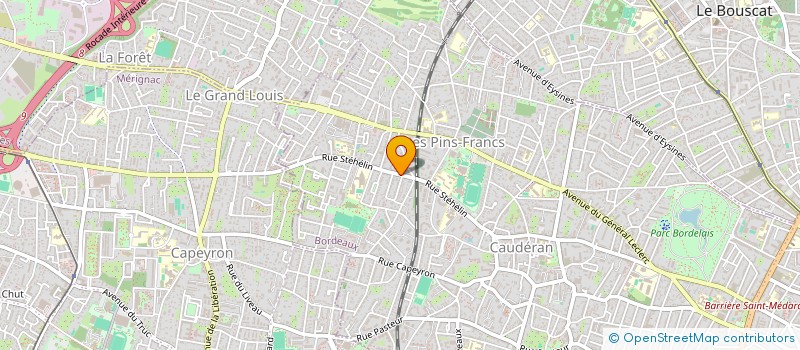 localisation de l'entreprise MADAME MAYLIS HUET  BORDEAUX