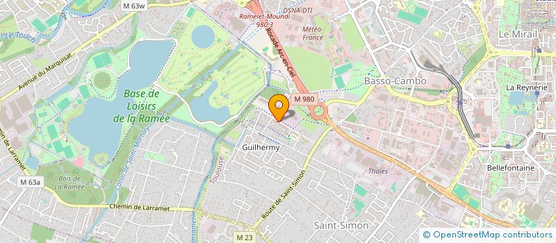 localisation de l'entreprise MADAME MAYLIS LEVEQUE  TOULOUSE