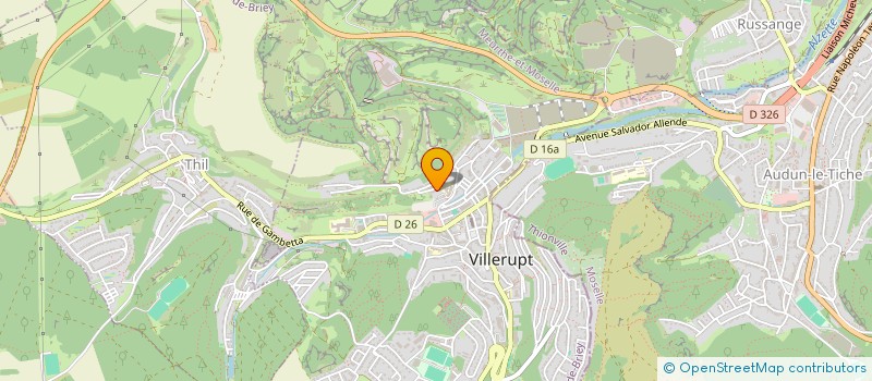 localisation de l'entreprise MADAME MAYLIS MESPLEDE  VILLERUPT