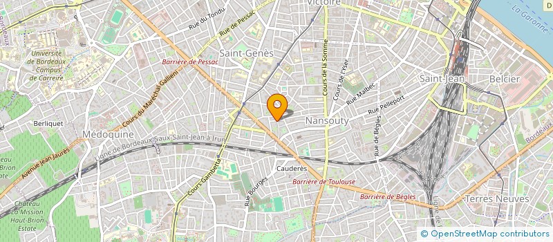 localisation de l'entreprise MADAME MAYLIS MINJACQ  BORDEAUX