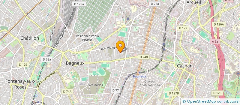 localisation de l'entreprise MADAME MAYLIS RENE-CORAIL à BAGNEUX