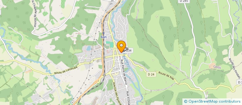 localisation de l'entreprise MADAME MAYLIS SALLABERRY  PORTET