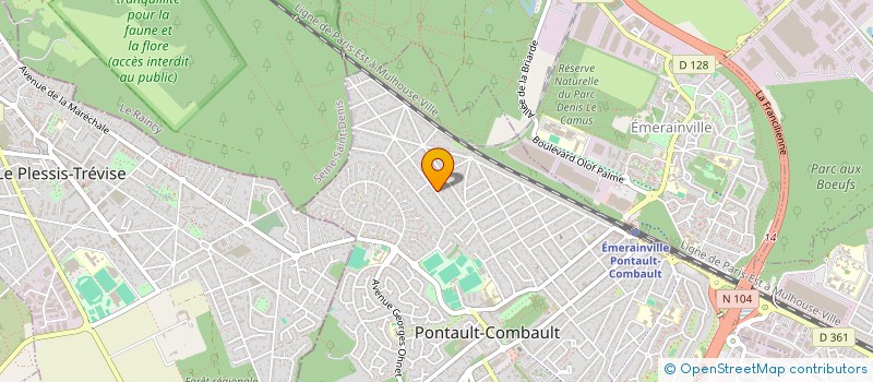 localisation de l'entreprise MADAME MAYLIS SEGUIER à PONTAULT-COMBAULT