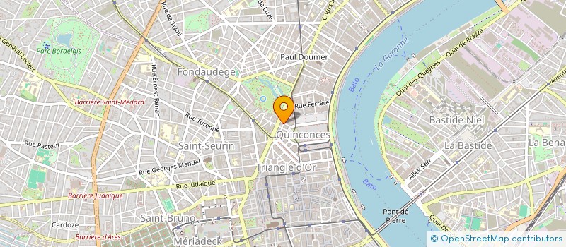 localisation de l'entreprise MADAME MAYLIS SYLVIE AUDREY TOURTE  BORDEAUX