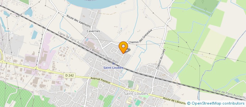 localisation de l'entreprise MADAME MAYLIS TARTAS  SAINT-LOUBES