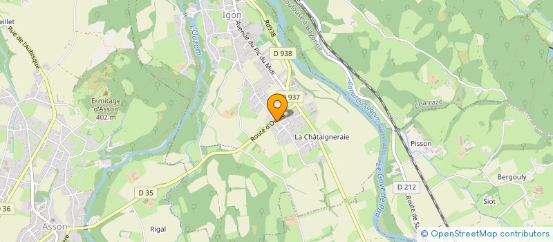 localisation de l'entreprise MADAME MAYLIS URBAN-MASANABA  CUGNAUX