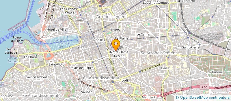 localisation de l'entreprise MADAME MAYLIS VOITELLIER à MARSEILLE 6EME