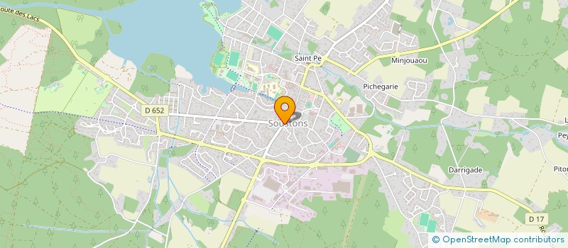 localisation de l'entreprise MADAME MAYLIS YERNAUX  SOUSTONS