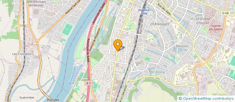 localisation de l'entreprise MADAME MAYLISS ZAPP  VALENCE