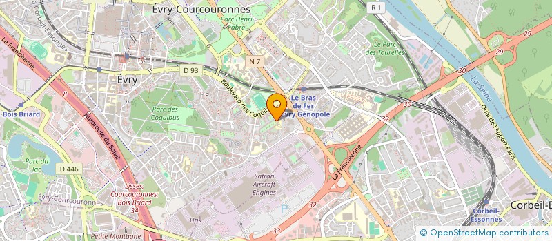 localisation de l'entreprise MADAME MAYMOU AG RHISSA à EVRY-COURCOURONNES