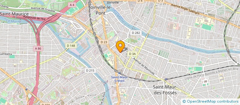 localisation de l'entreprise MADAME MAYOULINE UM à SAINT-MAUR-DES-FOSSES