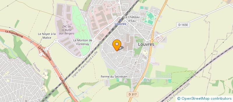 localisation de l'entreprise MADAME MAYOURI CHANTHAVONG à LOUVRES