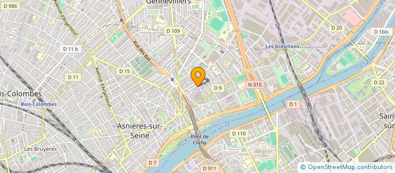 localisation de l'entreprise MADAME MAYSOON DOUCANSE  GENNEVILLIERS